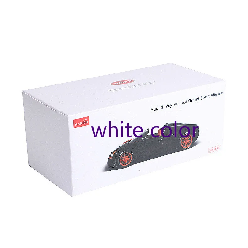 White in box Коллекционные модели спортивных автомобилей из сплава, литые игрушки для детей mkd2 1:18, автомобильный Автомобиль Veyron Bugatti Grand Sport Vitesse - Цвет: White in box