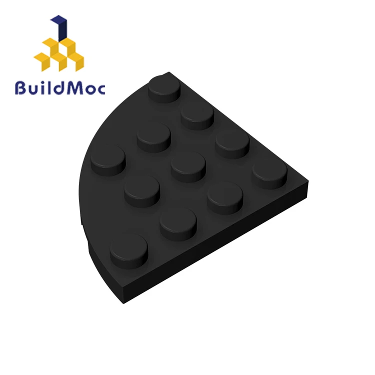 BuildMOC совместимые сборные частицы 30565 4x4 детали для строительных блоков DIY