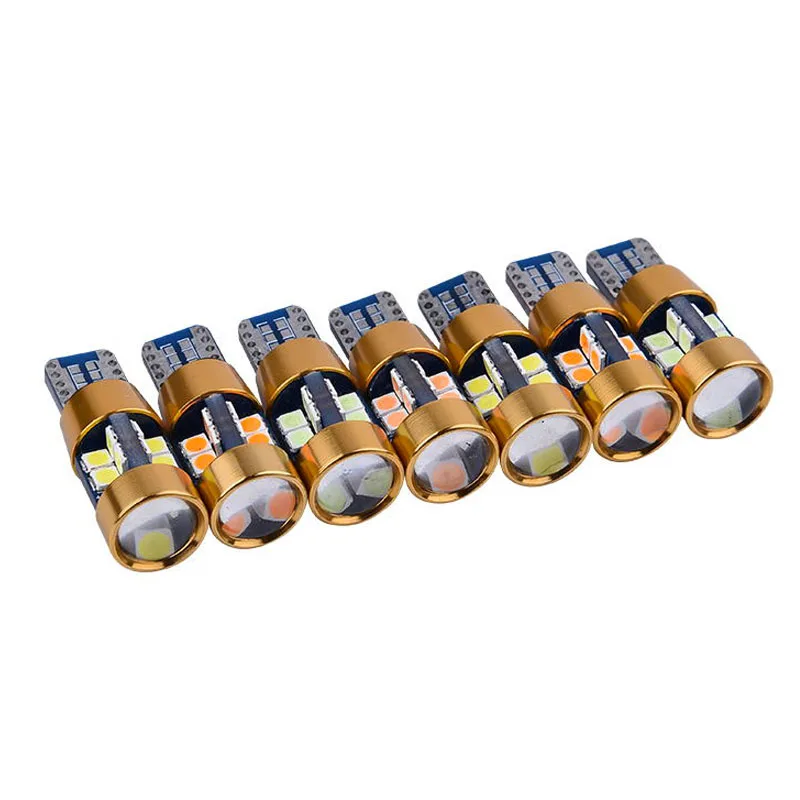 100 шт. 12 В-24 В T10 Canbus 19 SMD 3030 sem erros Nao polaridade Spot 168 W5W 194 Автомобиль Licenca De Estacionamento Lampada luz Est