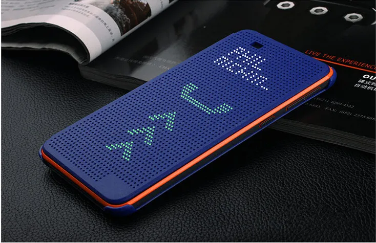 Роскошный Ультратонкий чехол с откидной крышкой в горошек для HTC Desire 820 D820us d820u