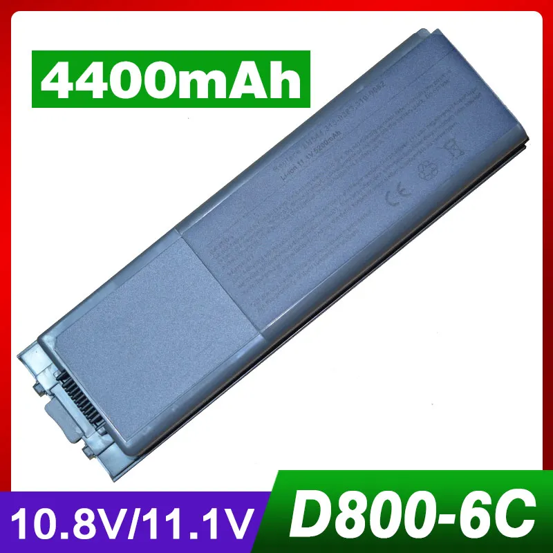 4400 мАч аккумулятор для ноутбука Dell Latitude D800 Inspiron 8500 8600 Precision M60 Y0956 W2391 P2928 BAT1297 8N544 5P144