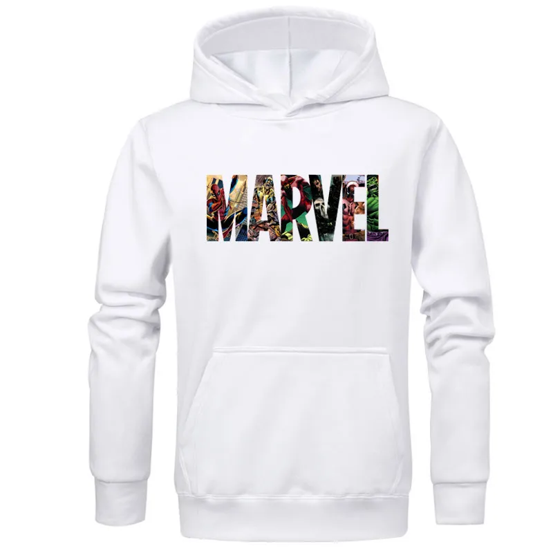 Marvel Мстители Мужская толстовка 2019 и Женская Повседневная Толстовка Человек-паук