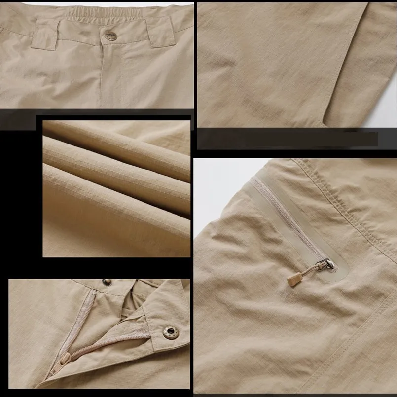 Водонепроницаемые Походные штаны мужские спортивные легкие для активного