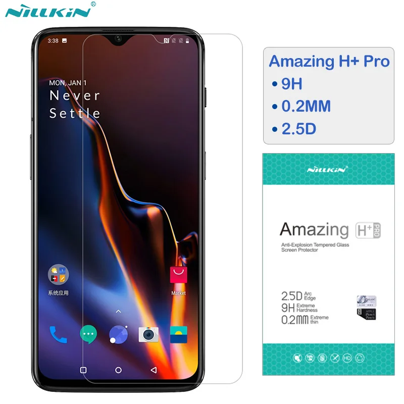Nillkin закаленное стекло для Oneplus 7 стекло на Oneplus7 экран протектор 0,2 мм 9H 2.5D телефон защитная пленка для One Plus 6T 7