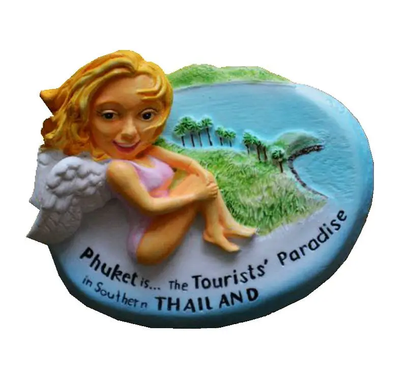 

Phuket Thailand Beautiful Landscape 3D Fridge Magnets World Travel Souvenirs Refrigerator Magnetic Sticker Home Decoration