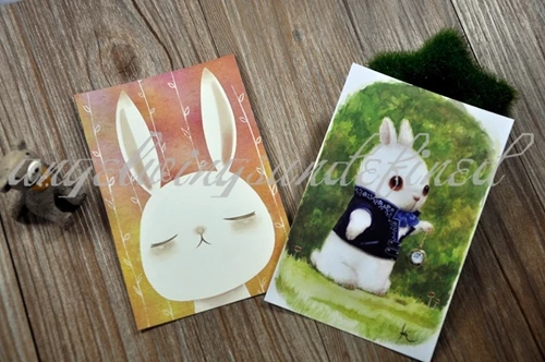 Dream Designer Ka Di illustration Postcard starry fairy tale a suit of 8 Zhang |