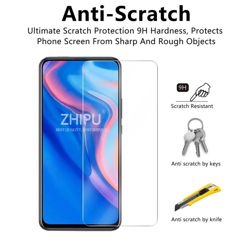 2 шт закаленное стекло для Huawei Y9 Prime 2019 Защитная пленка экрана 2.5D 9H | Мобильные