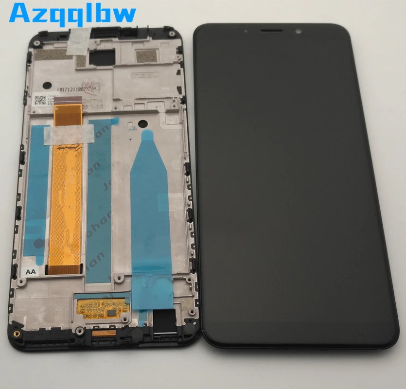 

Azqqlbw original For 5.7" Meizu M6s Meilan S6 M712H M712Q LCD Display Touch Screen Digitizer Assembly with frame For Meizu M6s