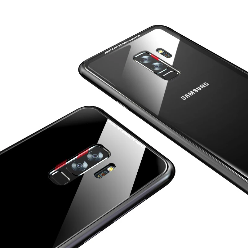 Магнитный адсорбционный металлический чехол для Samsung Galaxy S8 S9 Plus S7 Edge из