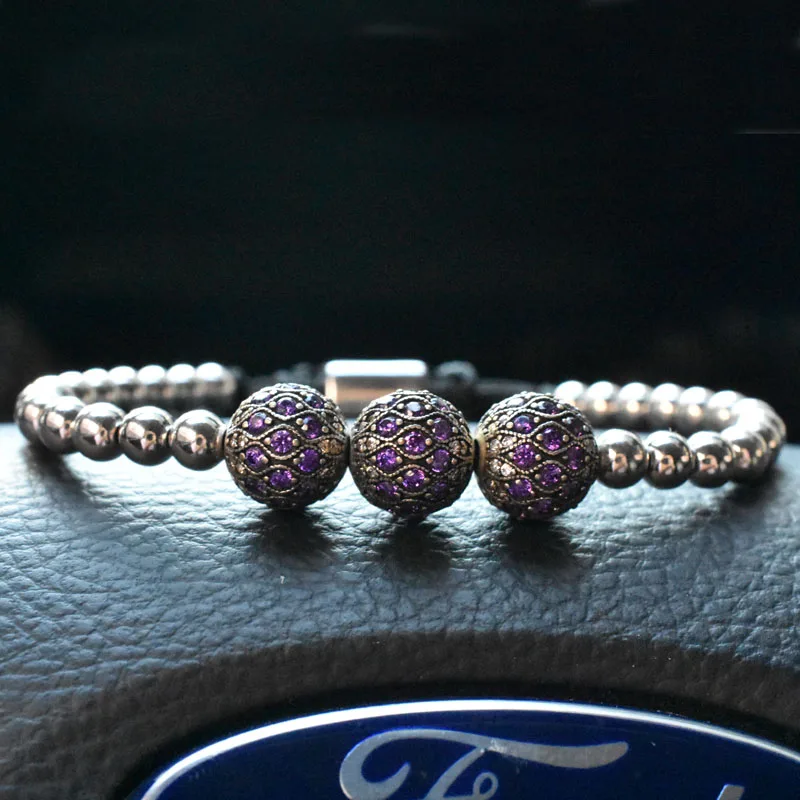 Девять шармы "навсегда" мяч браслет для мужчин Jewelry бусины браслеты для женщин Pulseira Masculina Bileklik Pulseira Feminina pulseras