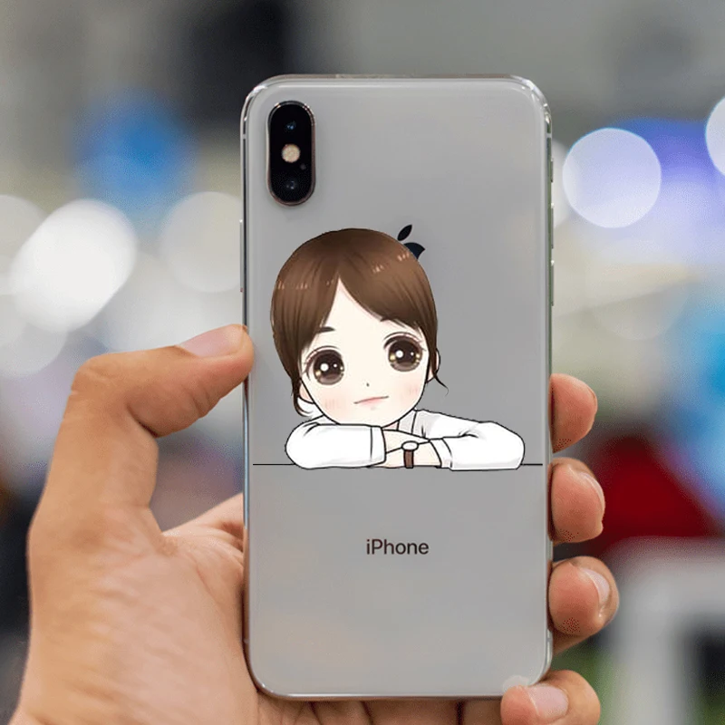 Мягкий силиконовый прозрачный чехол из ТПУ для Apple iPhone XS Max 8 6 6S Plus X R 5 5S SE 5C 4