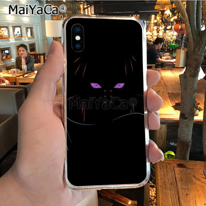 Мягкий чехол для телефона MaiYaCa Naruto Pain из ТПУ чехол для iPhone 8 7 6 6S Plus X XR XS MAX 5s SEcase shell