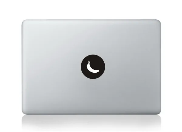 MB black-logo (37) Новые крутые наклейки для ноутбука Apple Macbook Air 11 13 retina Pro 13 15 Мультяшные наклейки для ноутбука компьютера - Цвет: MB black-logo (37)