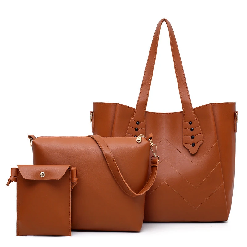 

SGARR Luxury PU Leather Handbags Women Bags Designer High Quality 3 Pieces Set Messenger Bags Casual Tote Crossbody Bag Female