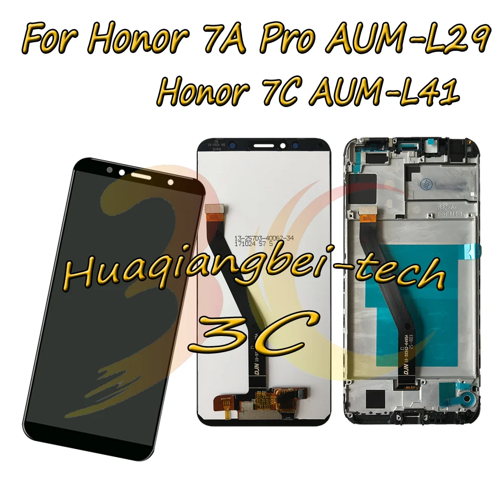 Фото Новый 5 7 ''для Huawei Честь 7A Pro AUM L29 ЖК дисплей с сенсорным экраном дигитайзер в