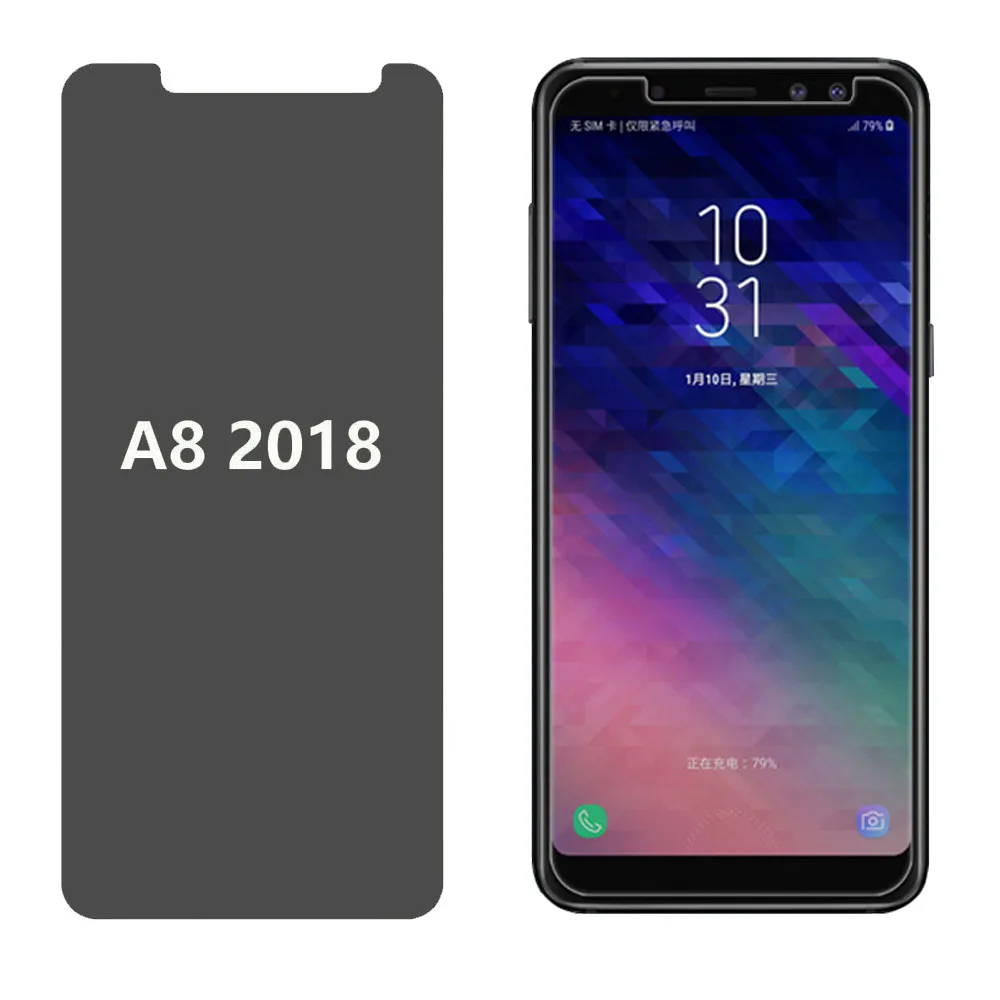 9H закаленное стекло для samsung Galaxy A9 A8 A7 A6 Plus A5 J4 J6 J8 2018 защитная пленка|Защитные