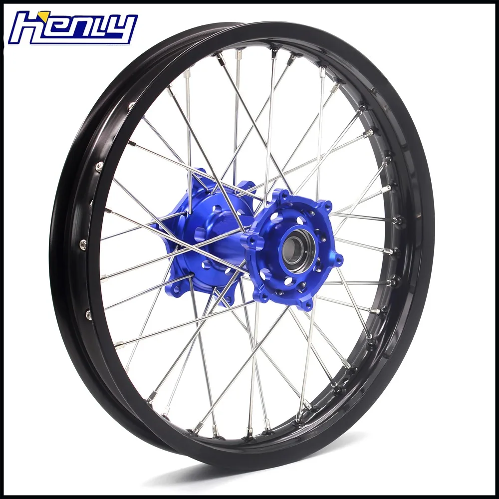 2,15*1" задний обод мотоцикла эндуро колесо для KTM EXC excf 125 150 200 250 300 350 450 500 2003-мотокросса синий CNC концентратор