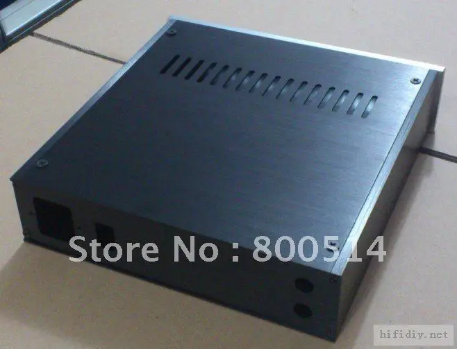 

TK L-2205-2 mini Full aluminum Power amp chassis / AMP Enclosure / headphone amp case / PSU Box DIY