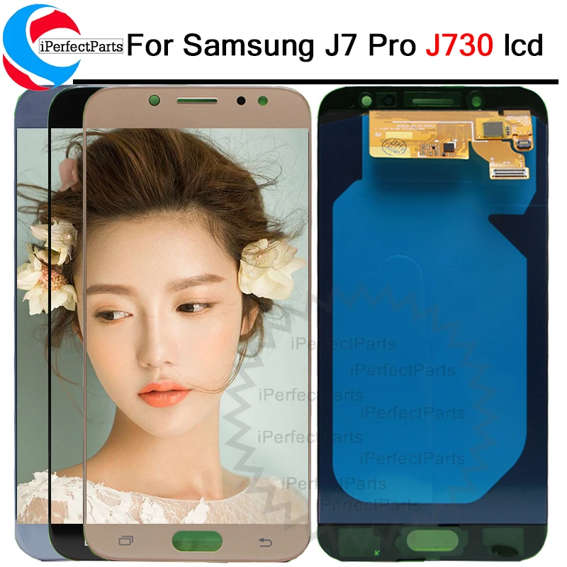 ЖК дисплей и дигитайзер сенсорного экрана в сборе для Samsung Galaxy J730 J7 Pro 2017|Экраны