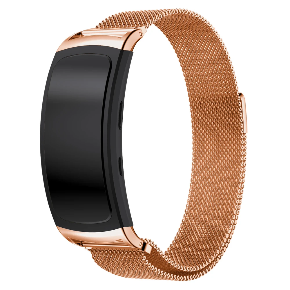 Браслет из нержавеющей стали магнитный ремешок для Samsung Gear Fit 2 Fit2 Pro SM R360 замена