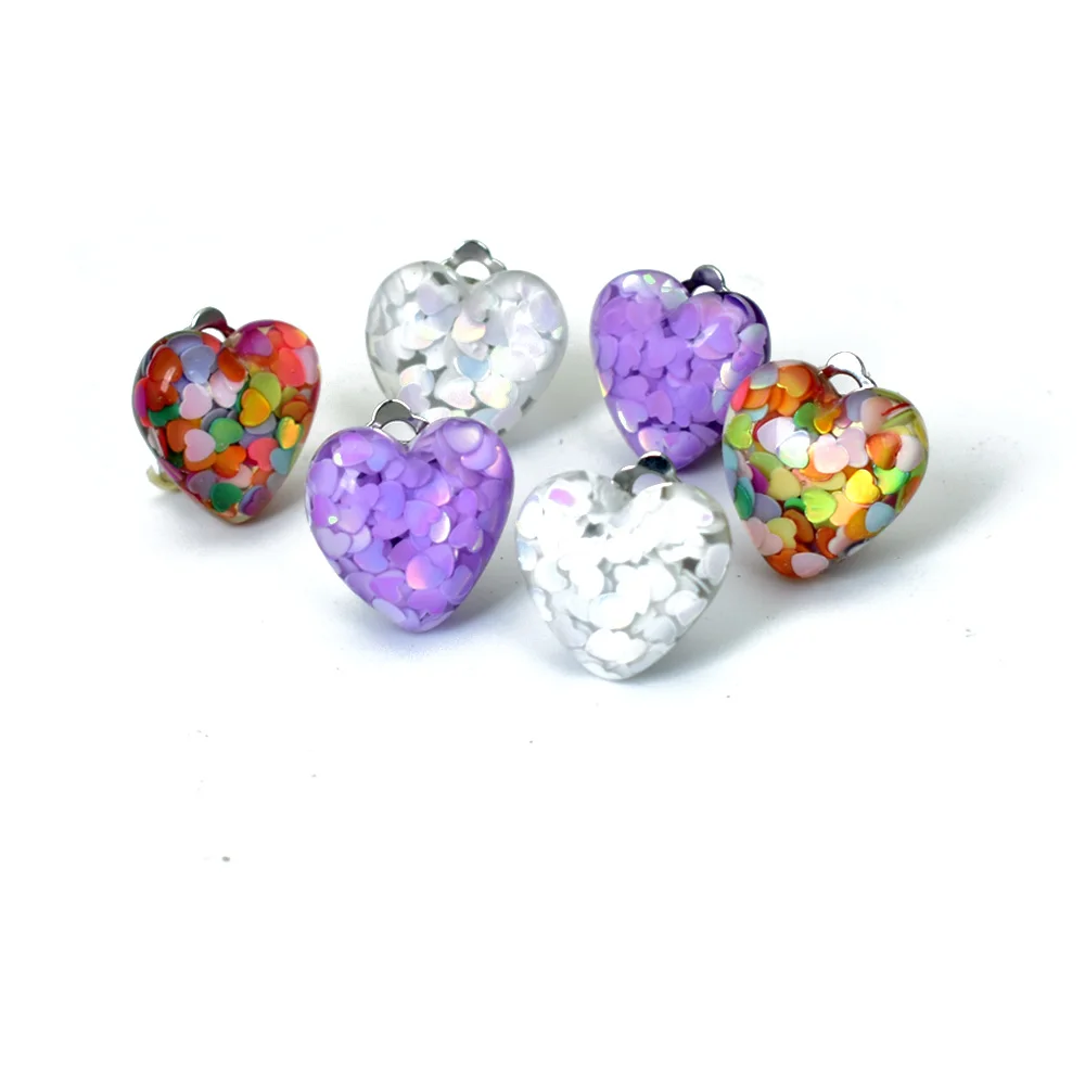 Женские серьги-Клипсы из смолы без прокола | Украшения и аксессуары