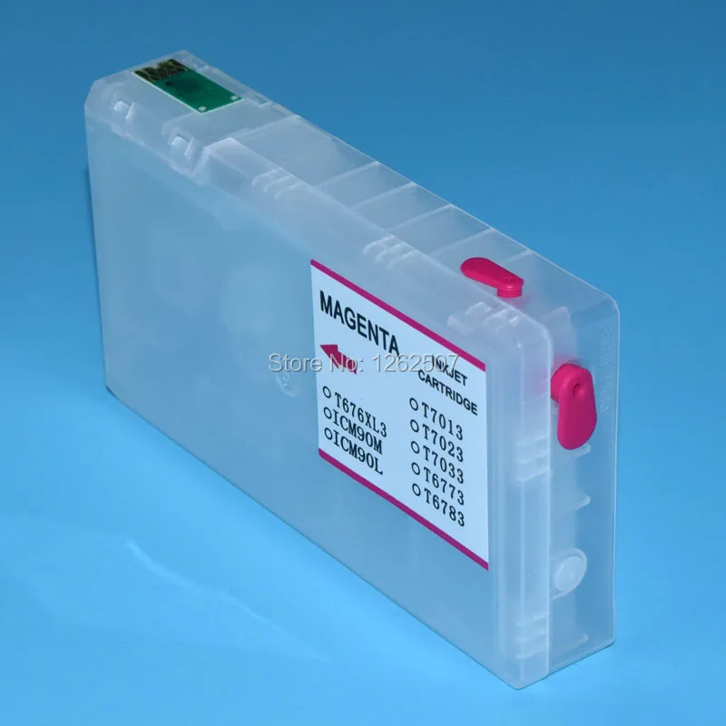 T676XL T6761 T6764 картридж чернильный Запасной для картриджей Epson задняя фотография