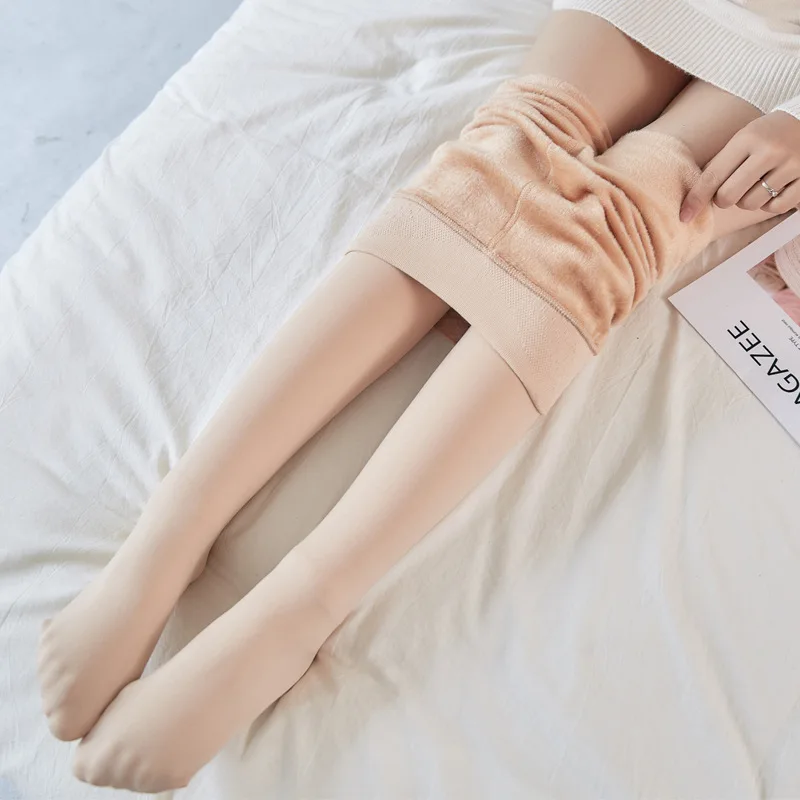 

Women Warm Leggings Fitness Soft Comfortable Leggins Female Velvet Leggings Pluse Size Elasticity Warm Winter Leggings 2018Women