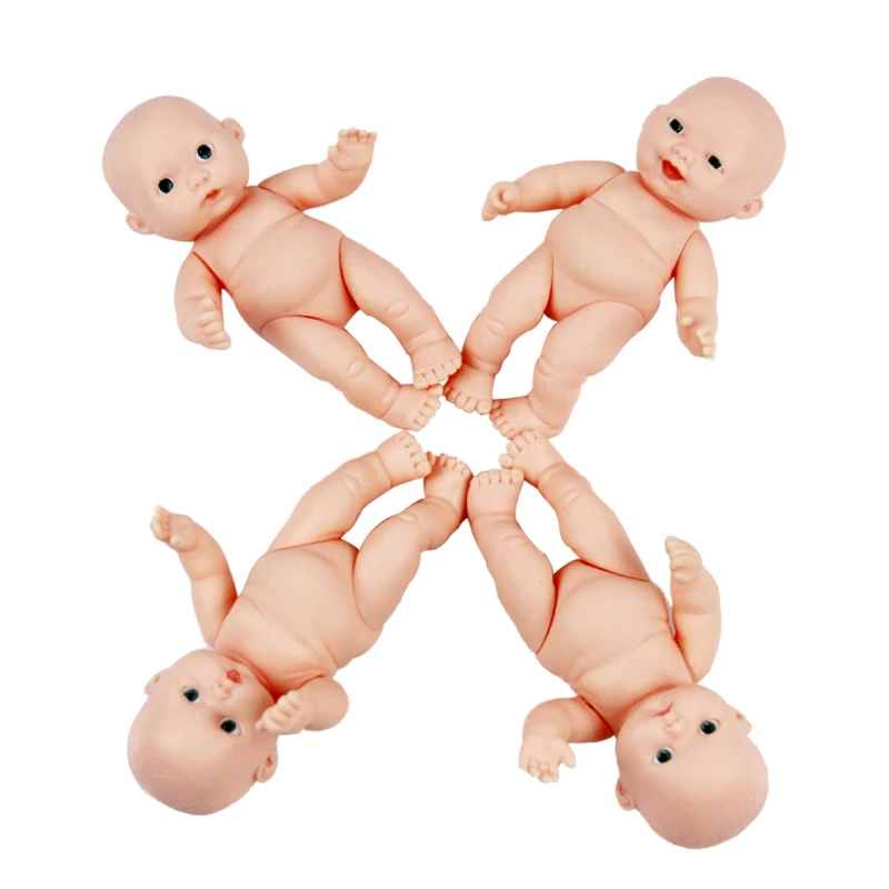 4 шт./лот силиконовые куклы младенцы reborn жив реалистичные новорожденных baby Doll