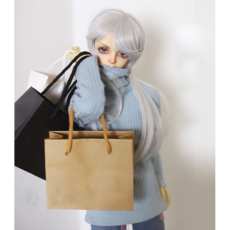 BJD Prop мини Бумажная Сумка Для Покупок для 1/4 17 &quot1/3 24&quot высокий SD MSD SD17 DK DZ AOD DD кукла
