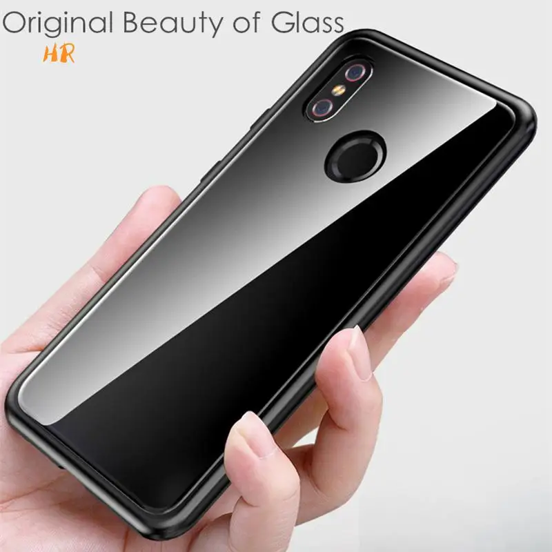 360 магнитный адсорбционный чехол для Xiaomi mi 8 SE полное покрытие магнит закаленное