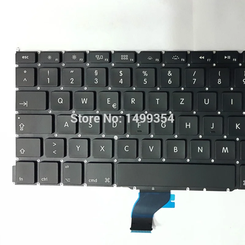 Для Macbook Pro Retina 13 &quotA1502 Германия/немецкая клавиатура GR замена клавиатуры ME864 ME865 ME866