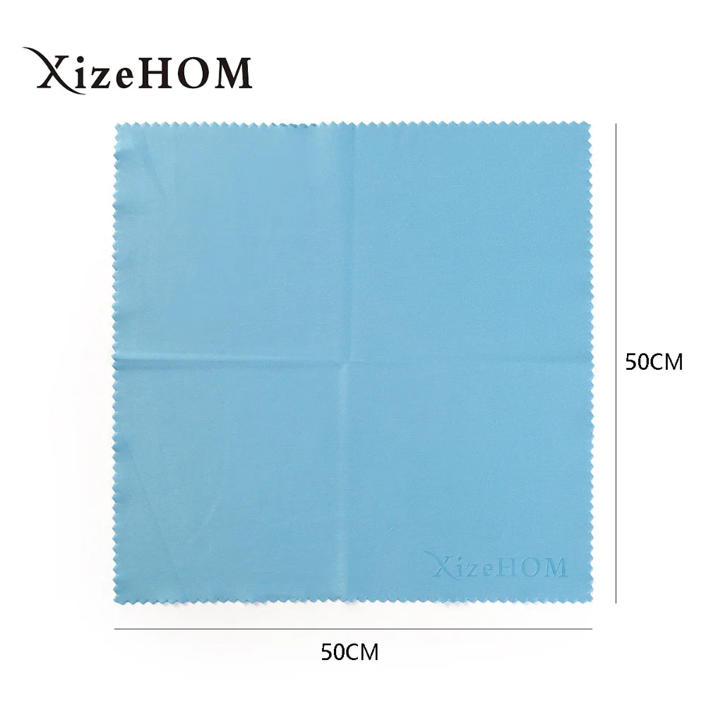 XizeHOM 50*50 см большая салфетка из микрофибры для очистки всех очков объективов