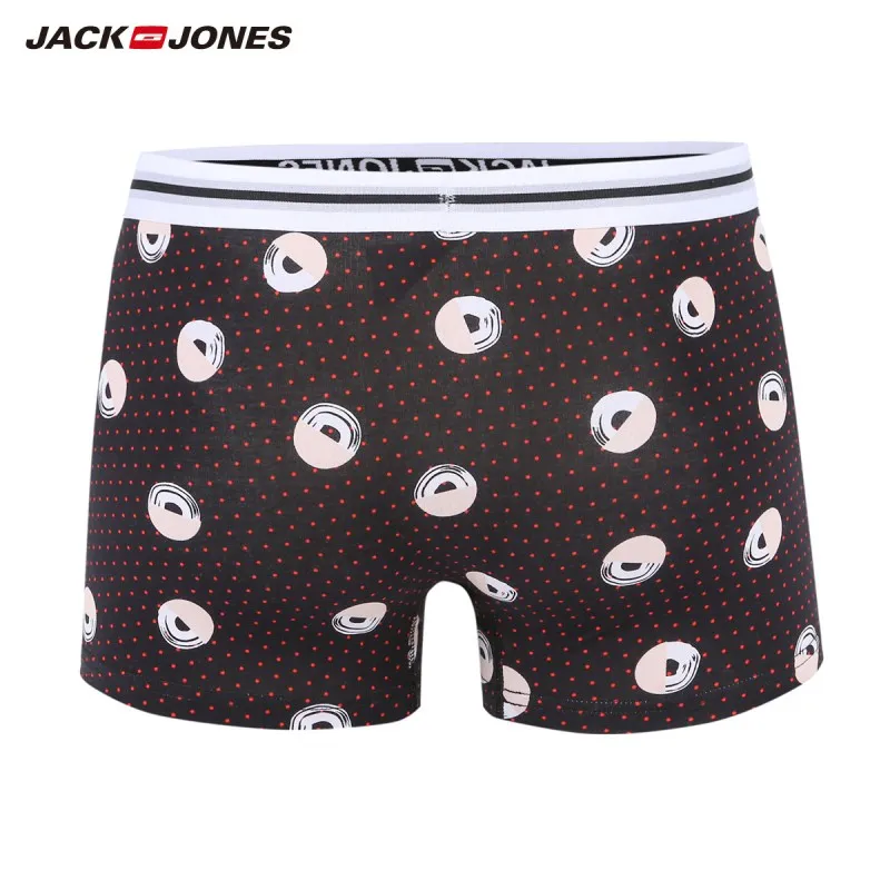 JackJones мужские летние трусы боксеры в горошек дышащие мягкие E | 21817G519|Мужские