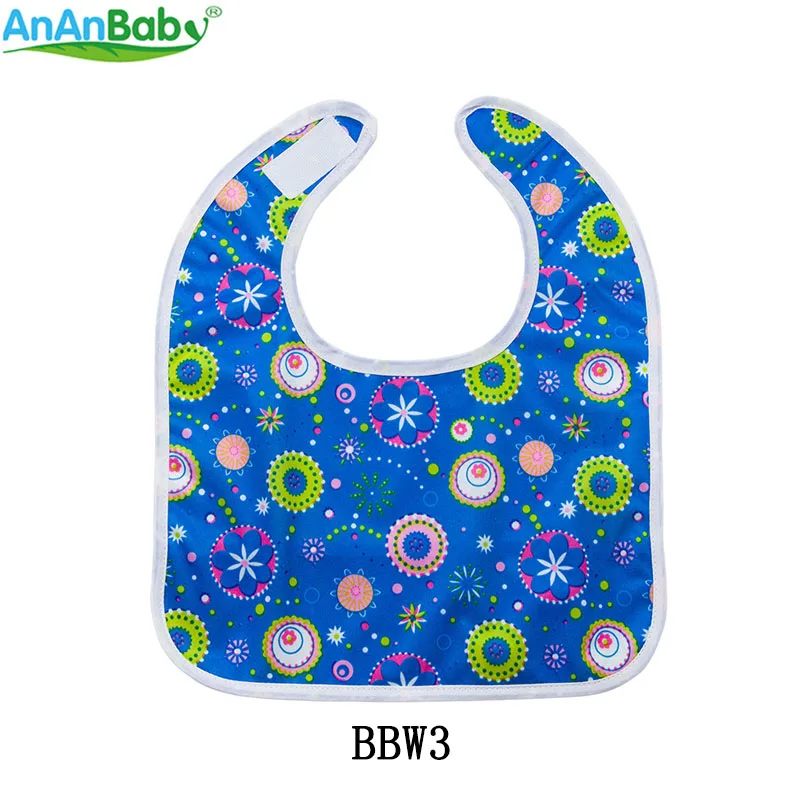 Новое поступление! Детские нагрудники Ananbaby водонепроницаемые с милым рисунком 3