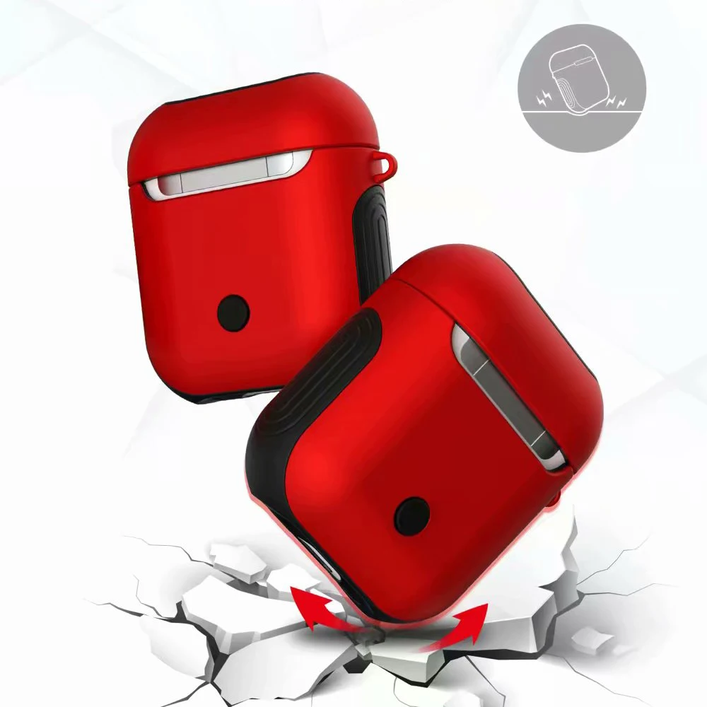 Ascromy беспроводной чехол для зарядки наушников Apple Airpods Чехол Air pods аксессуары