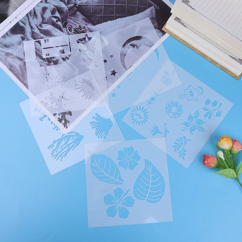 Многоразовый трафарет для скрапбукинга &quotсделай сам&quot аэрограф Живопись