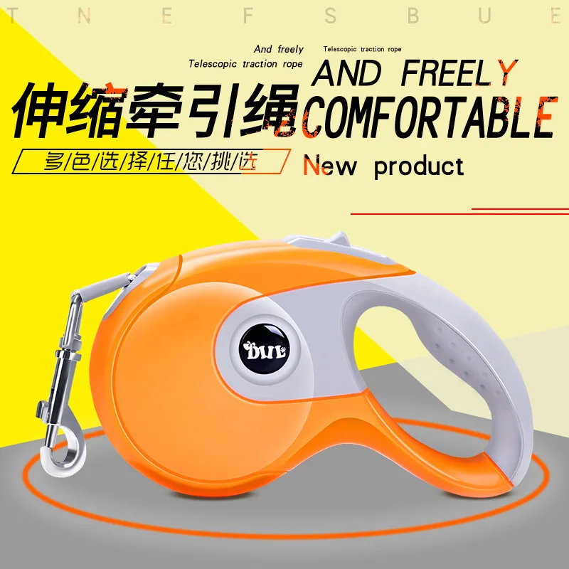 Выдвижной Поводок для собак автоматическая нейлоновая веревка дрессировки