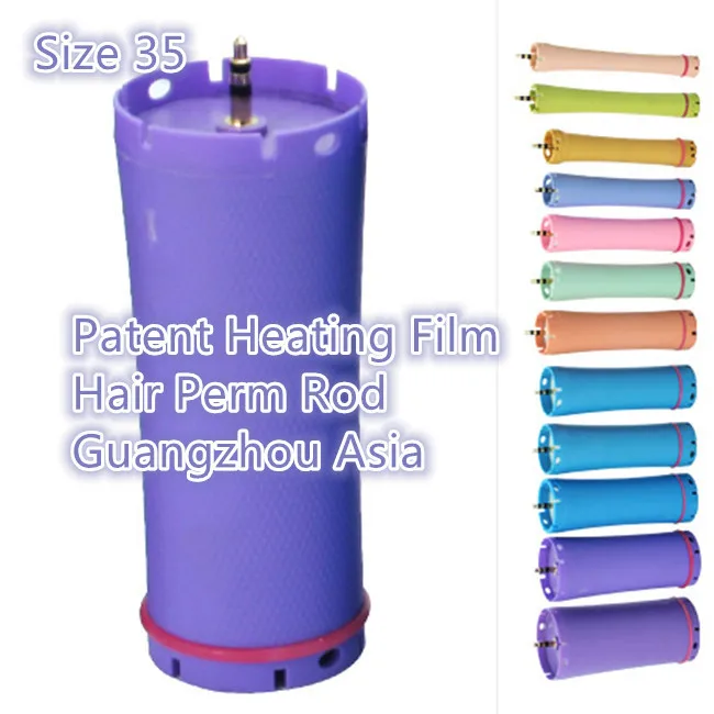 

Salon use Digital Hair Perm Rod Water-Proof Patent Hair Curler Safety output Votage 36V Hair Perm Roller Headset Edition Size 35