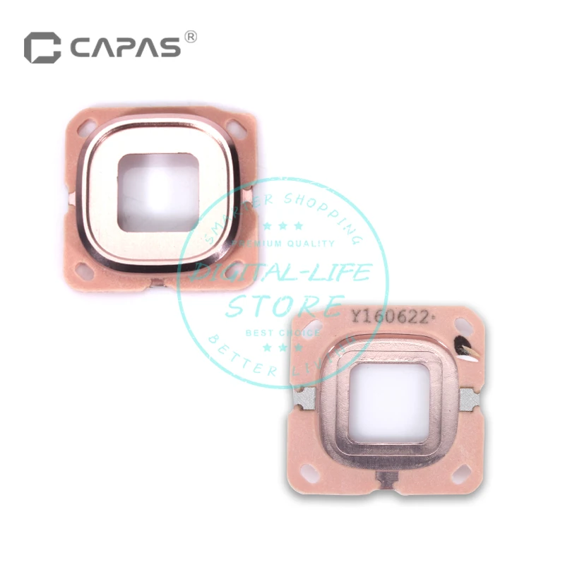 Для Samsung Galaxy C5 C5000 C7 C7000 задняя камера стеклянная крышка объектива с кольцом