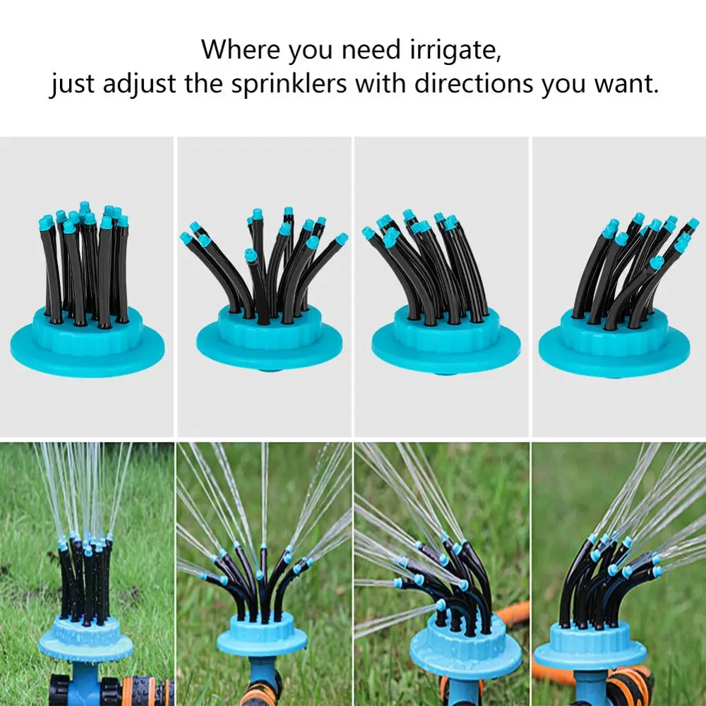Поливочный спринклер для газона многонаправленный автоматический прибор полива