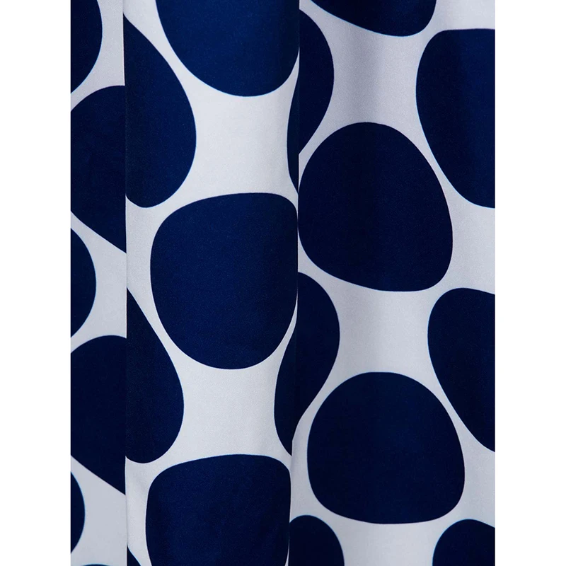 Лидер продаж! Модная женская юбка в голубой горошек весенние богемные карманы на