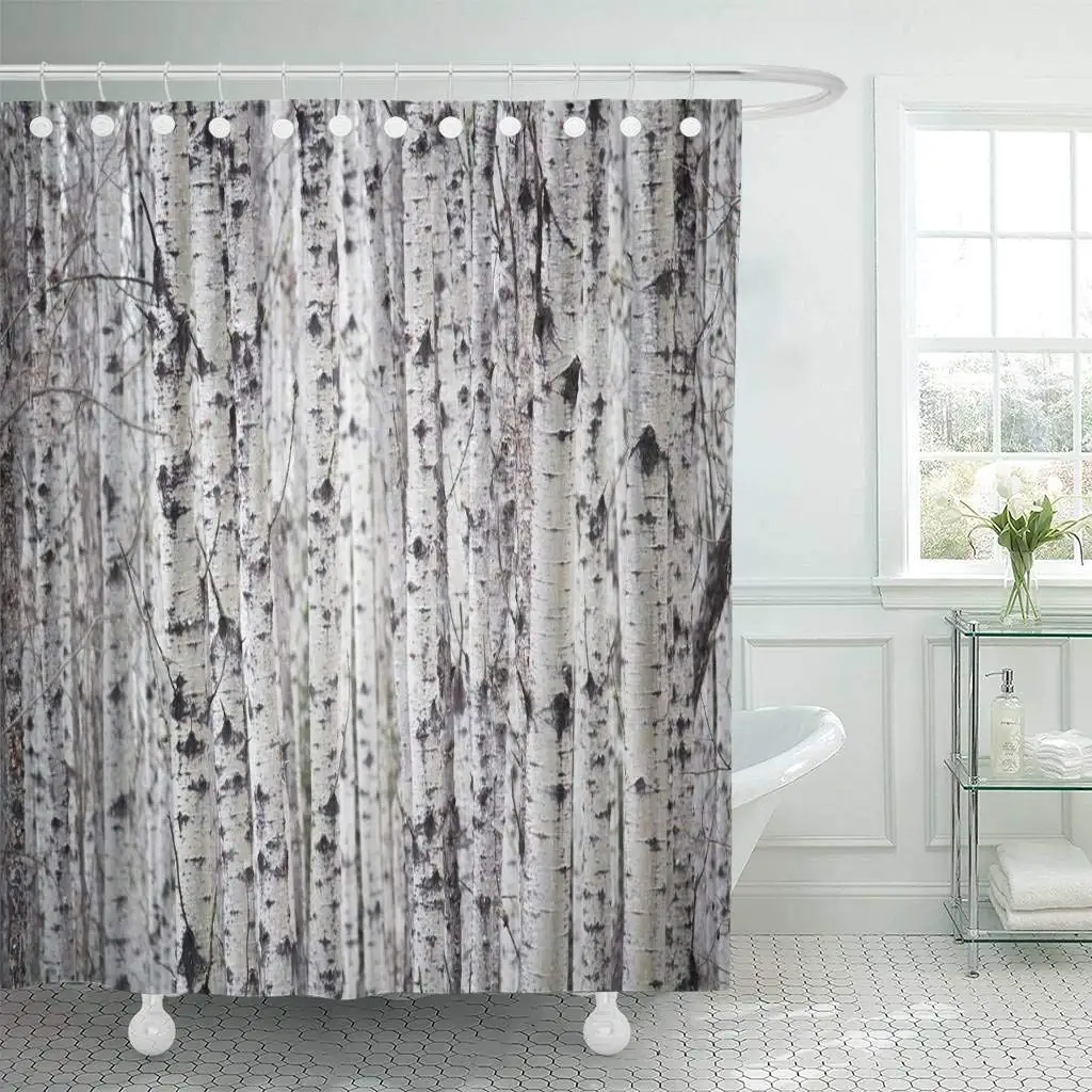 Душа Шторы крючки Канада личные перспектива если вам затеряться в березовый лес