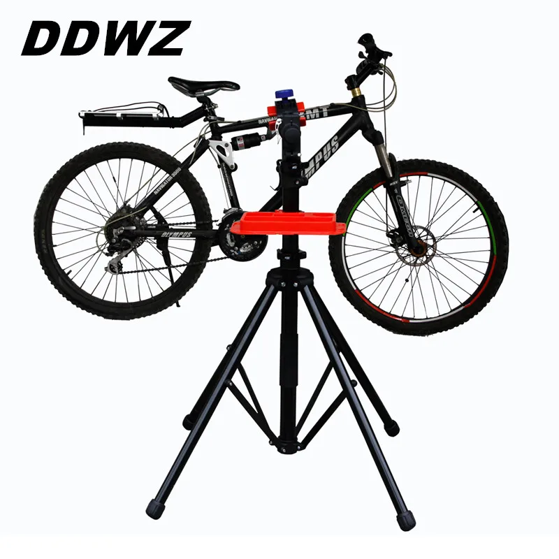 Aluminum bike repair stand kickstand wings bicycle mountain rack tool accessories parking hanger | Спорт и развлечения