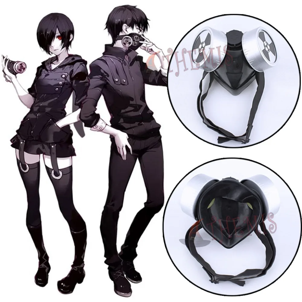 Athemis New Arrival Tokyo Ghoul Kaneki Ken Cosplay Mask Unique Gas Anti-poison Respirator Same as Original Anime | Тематическая