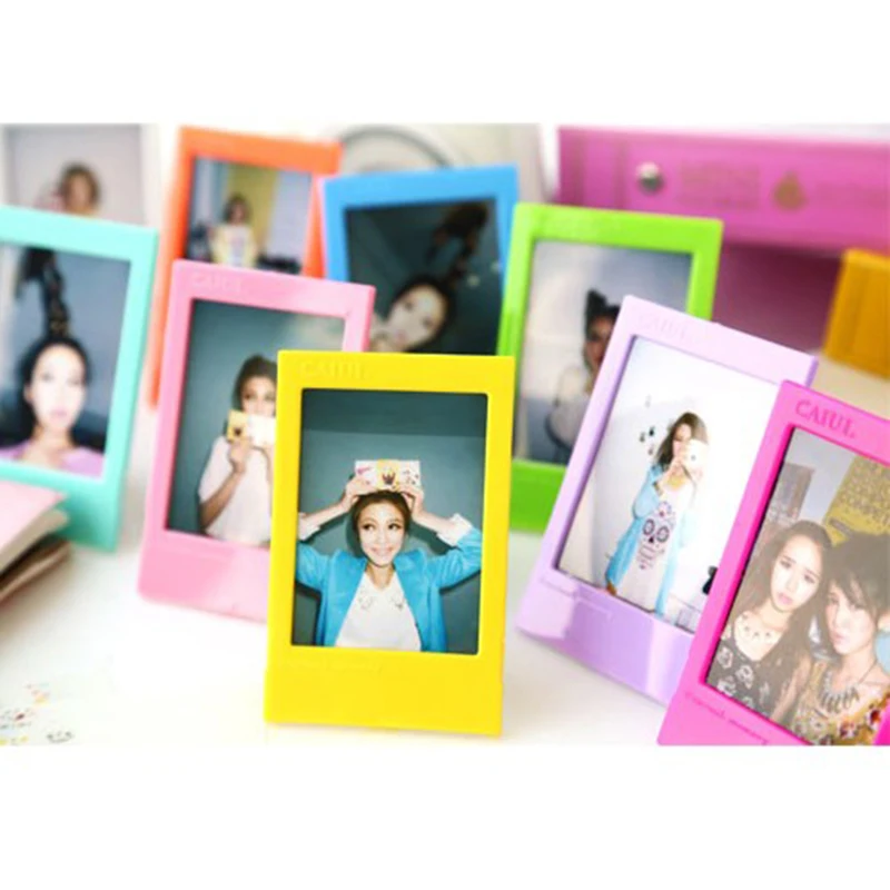 DIY Mini Platic фоторамка для рама картин и фотографий подходит Instax пленка хранения