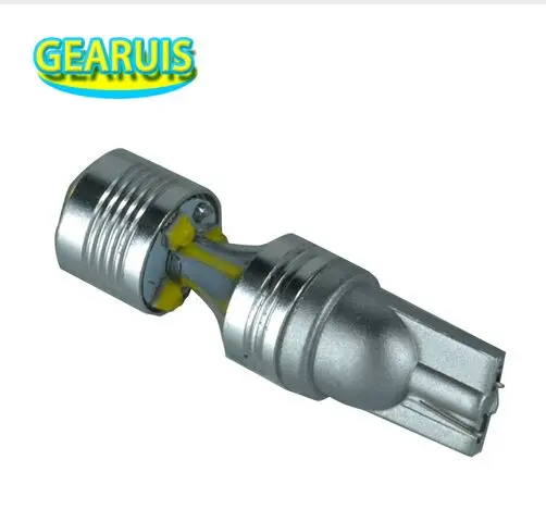100 шт. де Alta potencia T10 30 Вт 6 smd 5 LEVOU 2 Piso local lente 194 168 W5W 6SMD Автомобильный номерной знак Auto