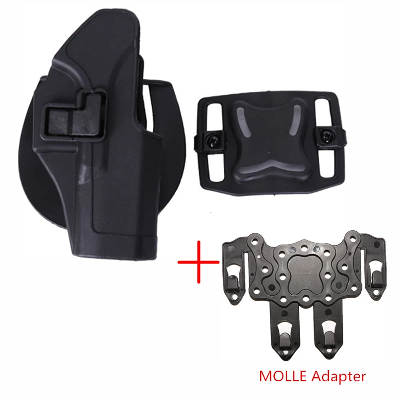 Тактическая кобура для пистолета страйкбольного типа с ремешком MOLLE сумка