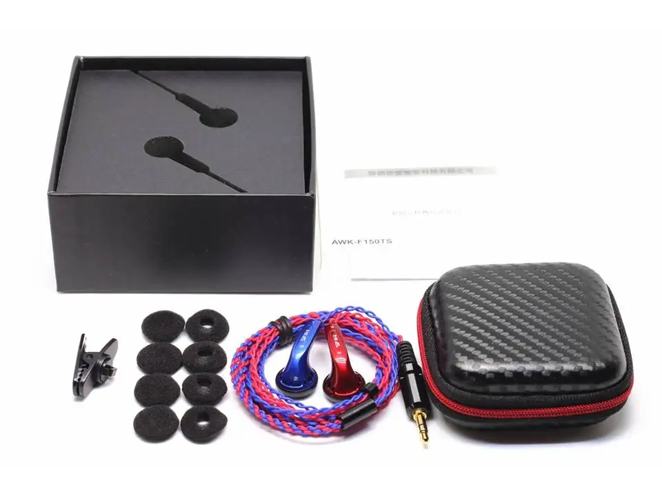 TY Hi-Z AWK-F150TS 150ohm высококачественные наушники с плоской головкой