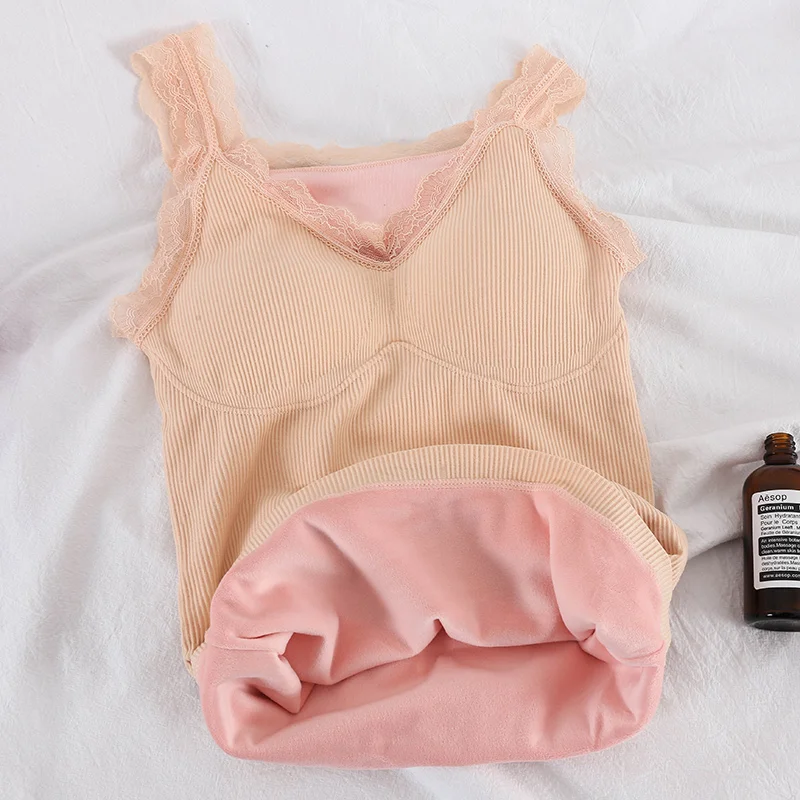 Новинка 2019 года Модные женские жилет тонкий Тепло плюс бархат утолщение топики