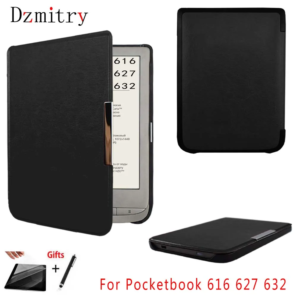 Тонкий Магнитный чехол для Pocketbook 616 627 632 PocketBook Touch Lux 4 Basic 2 HD 3 электронной книги +